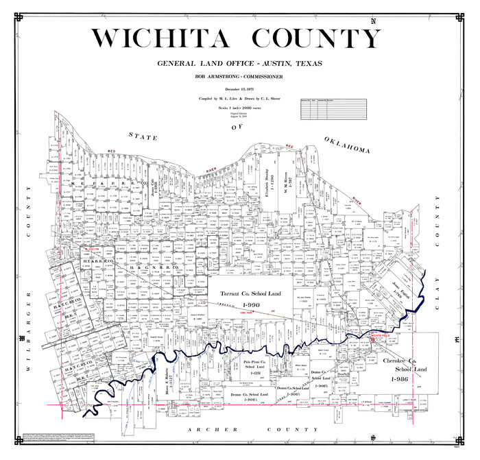 95673, Wichita County, General Map Collection