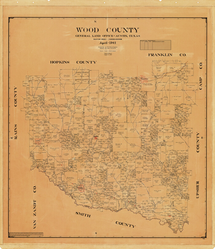 95680, Wood County, General Map Collection
