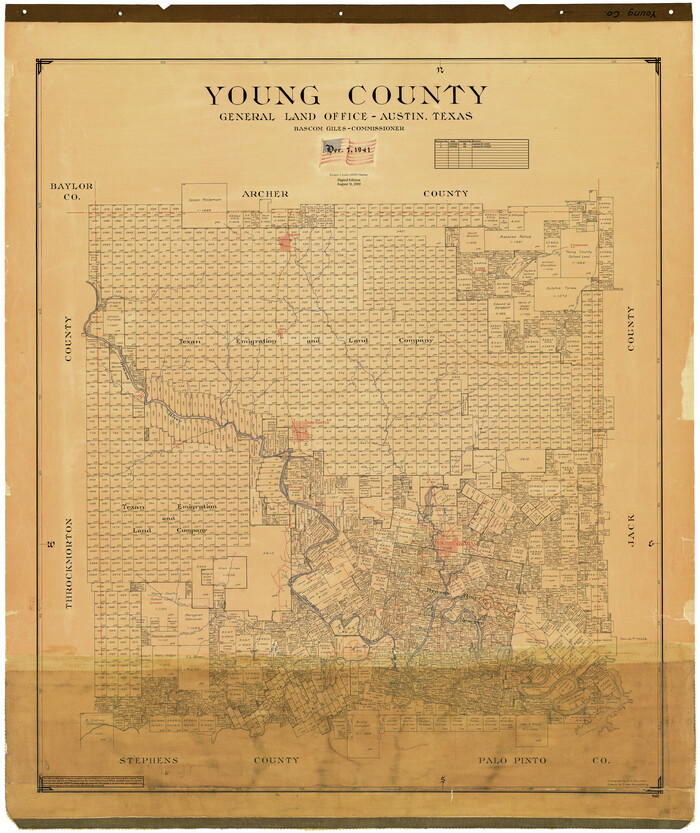 95682, Young County, General Map Collection