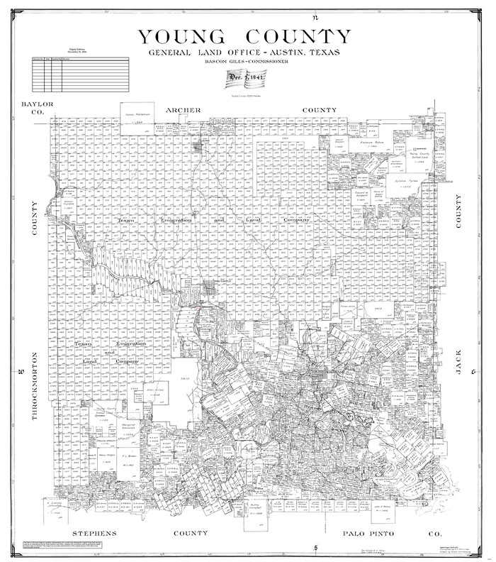 95682, Young County, General Map Collection