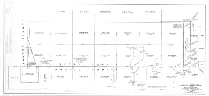 9575, Newton County Rolled Sketch 10, General Map Collection
