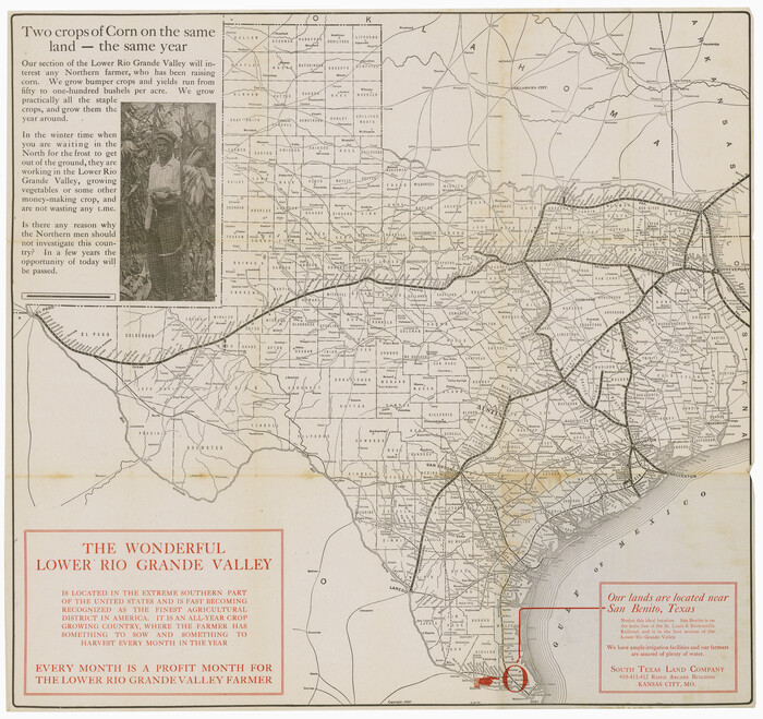 95798, The Wonderful Lower Rio Grande Valley, Cobb Digital Map Collection - 1