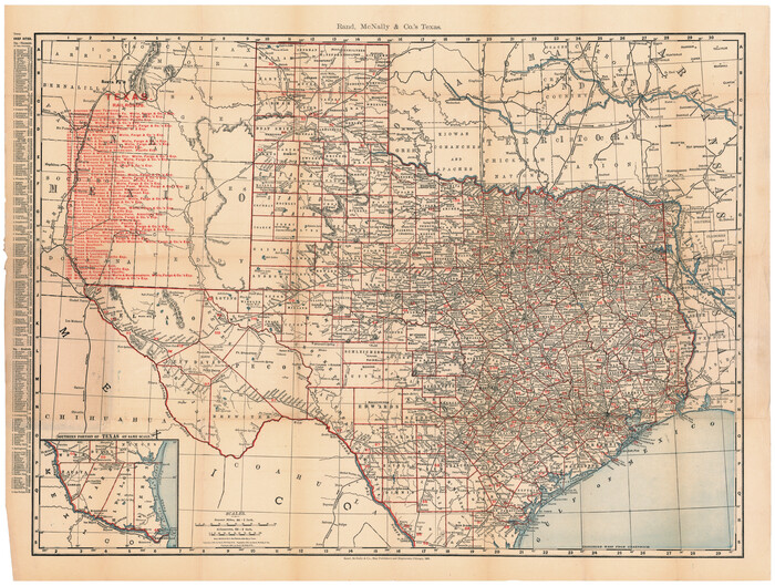 95844, Rand, McNally & Co.'s Texas, Cobb Digital Map Collection - 1