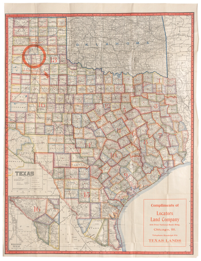 95881, Texas, Cobb Digital Map Collection - 1