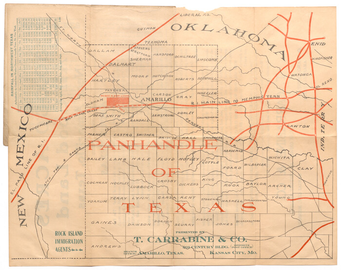 95889, Panhandle of Texas, Cobb Digital Map Collection - 1