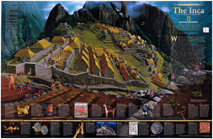 95935, The Inca, Machu Picchu Salutes the Sun, General Map Collection