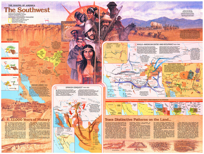 95947, The Making of America - The Southwest, General Map Collection