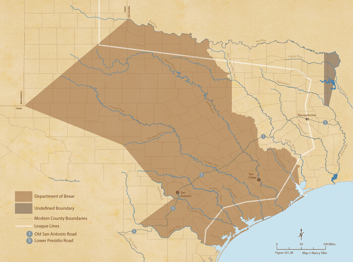 95968, The Mexican Department of Bexar. January 31, 1831, Nancy and Jim Tiller Digital Collection