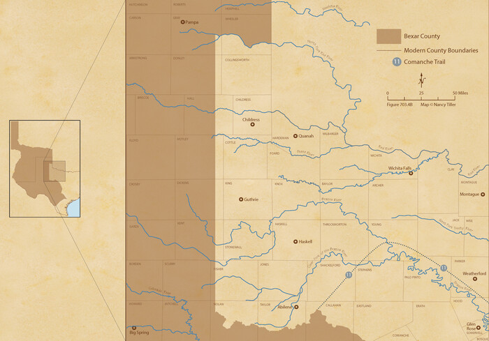 96097, The Republic County of Bexar. November 28, 1839, Nancy and Jim Tiller Digital Collection