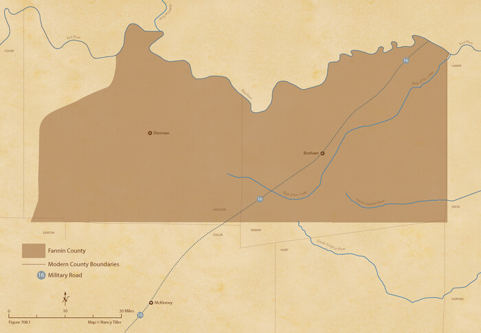 96128, The Republic County of Fannin. Created, December 14, 1837, Nancy and Jim Tiller Digital Collection