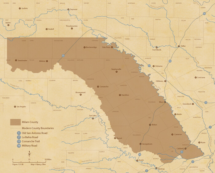 96229, The Republic County of Milam. February 4, 1840, Nancy and Jim Tiller Digital Collection