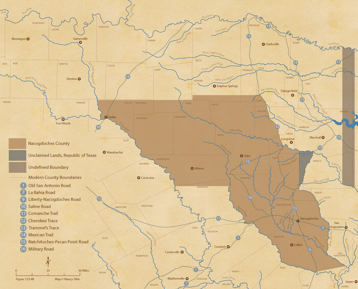 96245, The Republic County of Nacogdoches. November 28. 1839, Nancy and Jim Tiller Digital Collection