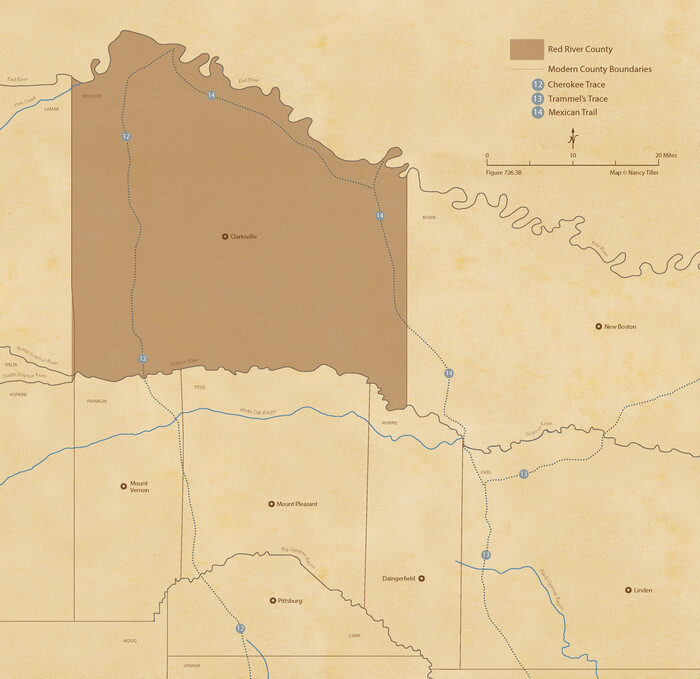 96253, The Republic County of Red River. January 28, 1841, Nancy and Jim Tiller Digital Collection