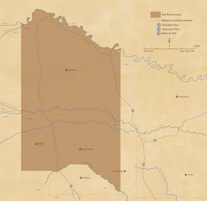 96255, The Republic County of Red River. December 29, 1845, Nancy and Jim Tiller Digital Collection