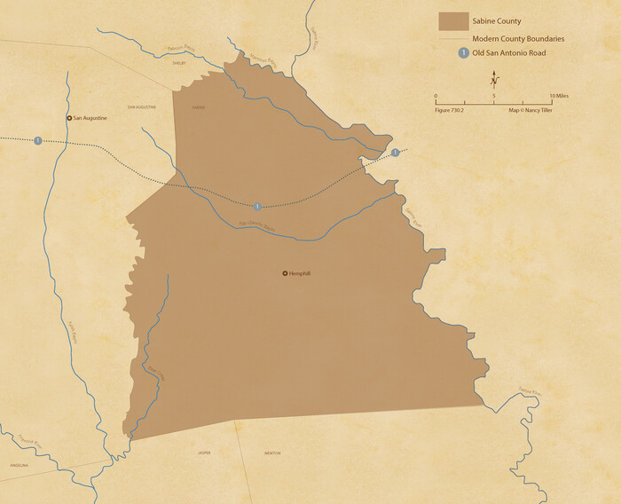 96270, The Republic County of Sabine. December 29, 1845, Nancy and Jim Tiller Digital Collection