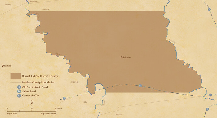 96322, The Judicial District/County of Burnet. Created, January 30, 1841, Nancy and Jim Tiller Digital Collection