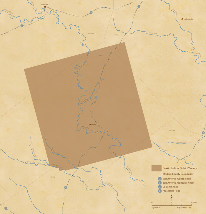 96325, The Judicial District/County of DeWitt. Created, February 2, 1842, Nancy and Jim Tiller Digital Collection