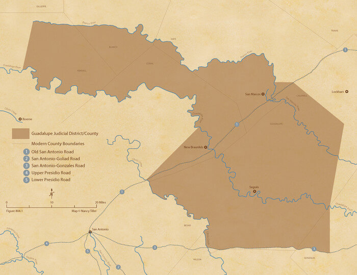 96327, The Judicial District/County of Guadalupe. Created, January 29, 1842, Nancy and Jim Tiller Digital Collection