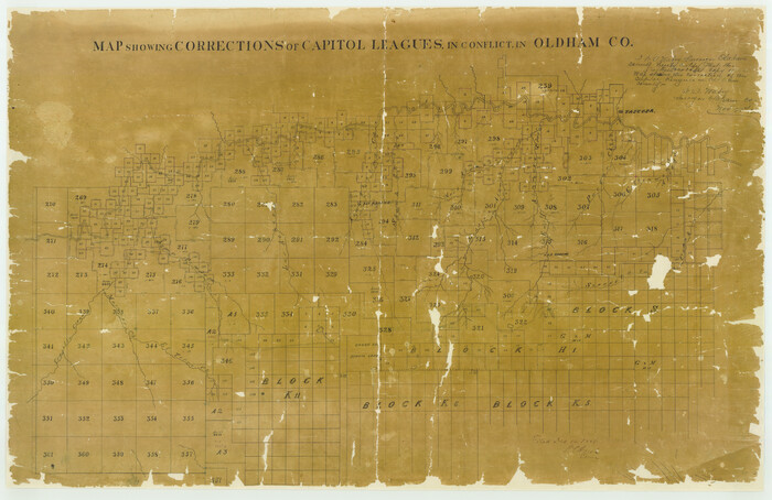 9639, Oldham County Rolled Sketch 2, General Map Collection