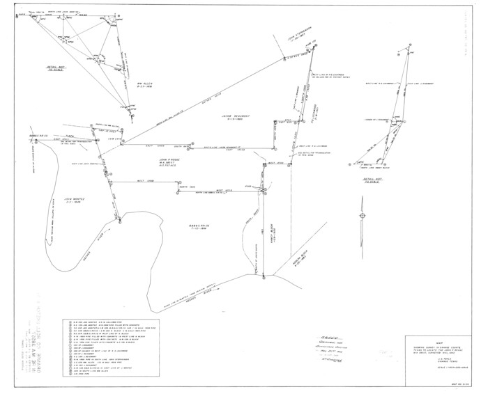 9646, Orange County Rolled Sketch 21, General Map Collection