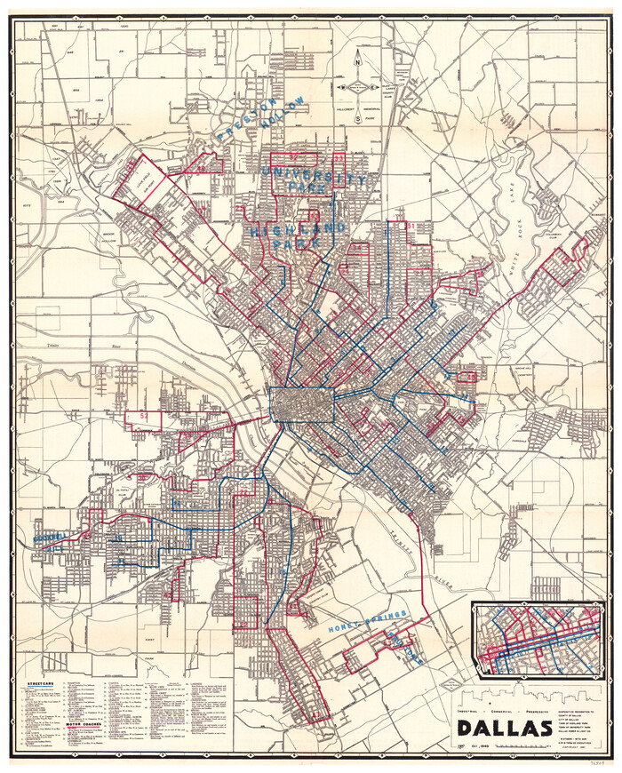 96509, Industrial - Commercial - Progressive Dallas, General Map Collection - 1