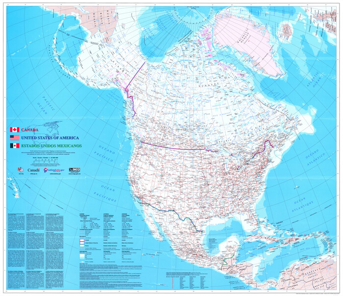 96512, Canada, United States of America, Estados Unidos Mexicanos, General Map Collection