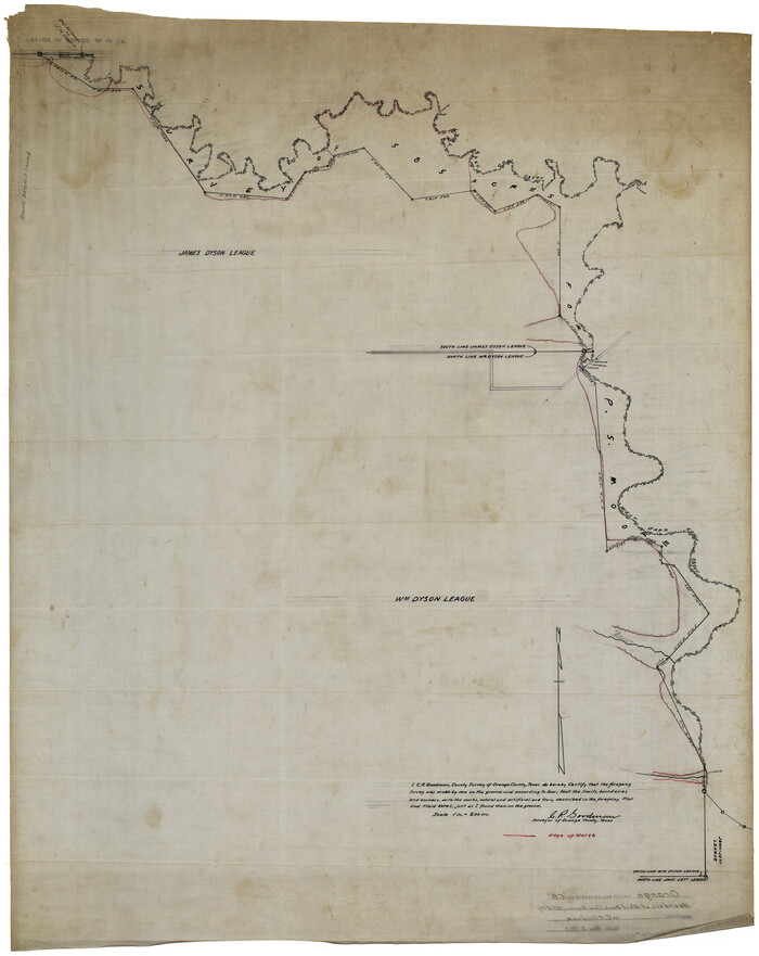 9653, Orange County Rolled Sketch CR, General Map Collection