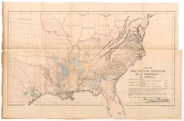96573, A Map of the Cotton Kingdom and its Dependencies in America, General Map Collection