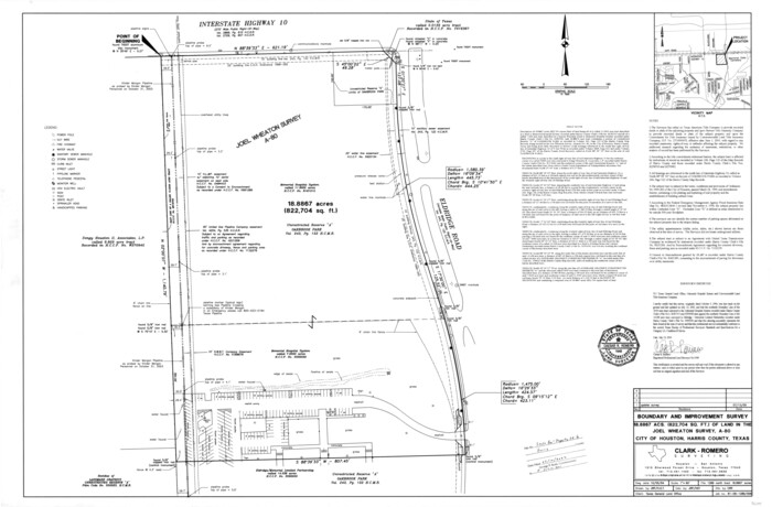 96641, Harris County State Real Property Sketch 6, General Map Collection