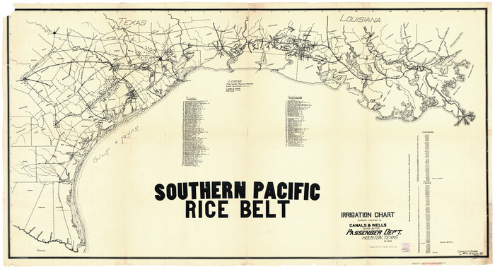 96793, Southern Pacific Rice Belt, General Map Collection