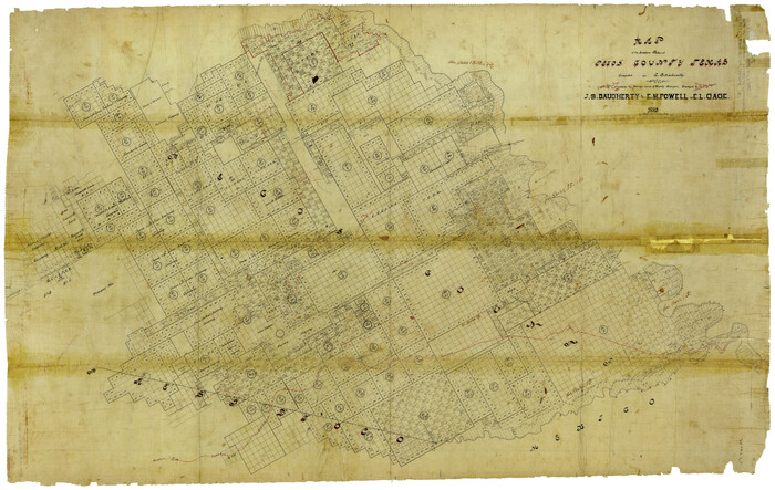 9682, Pecos County Rolled Sketch 16, General Map Collection