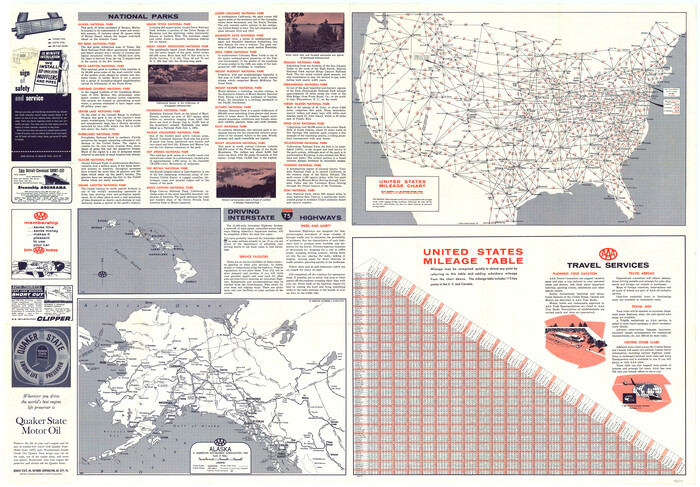 96820, United States Mileage Chart / United States Mileage Table / Hawaii / Alaska, General Map Collection