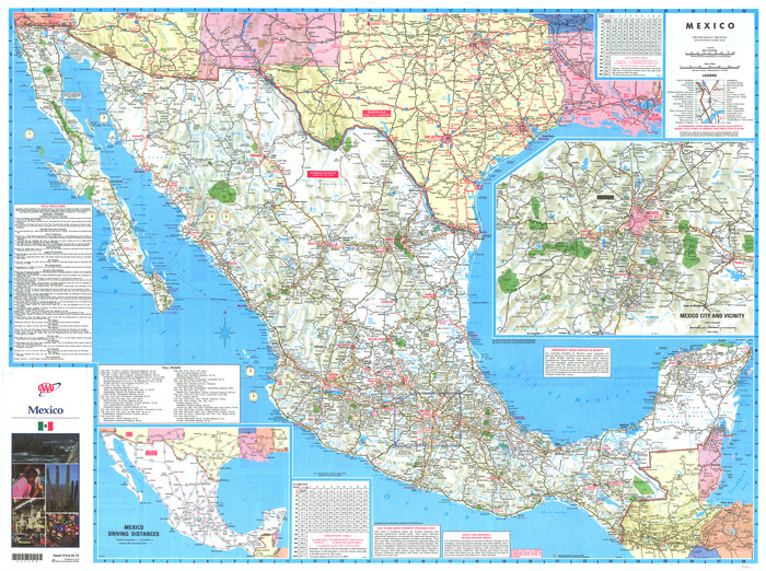 96821, Mexico, General Map Collection