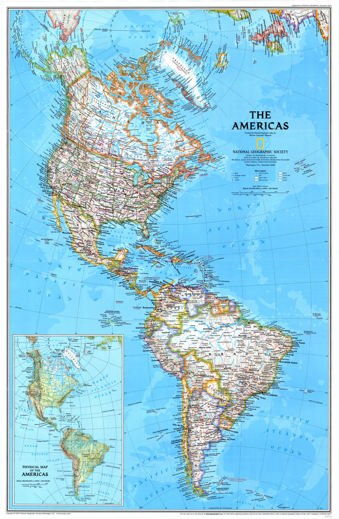 96842, The Americas, General Map Collection