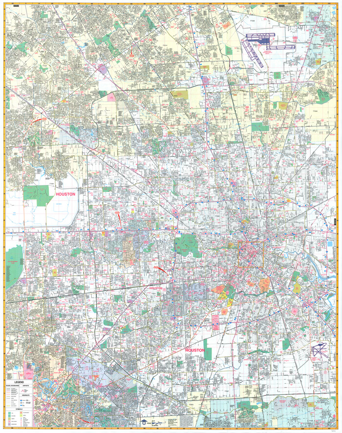 96859, Houston, General Map Collection