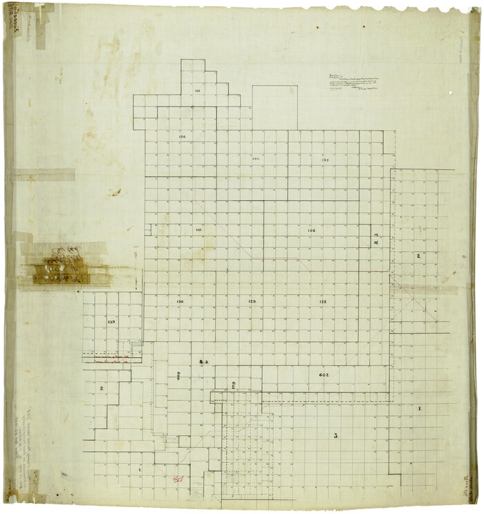 9688, Pecos County Rolled Sketch 25 1/2, General Map Collection