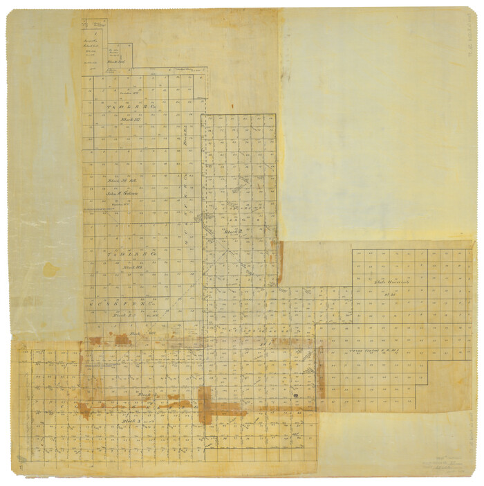 9694, Pecos County Rolled Sketch 37, General Map Collection
