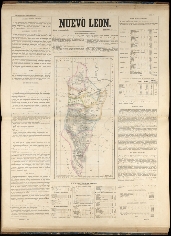 96995, Nuevo Leon, General Map Collection