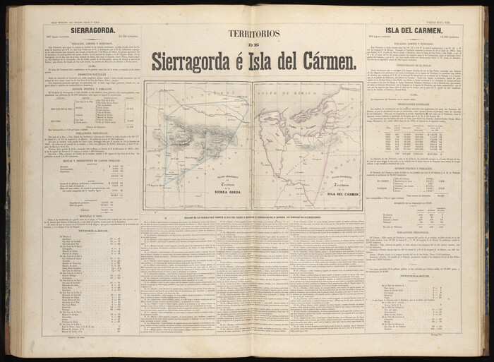 Territorios de Sierragorda e Isla del Carmen