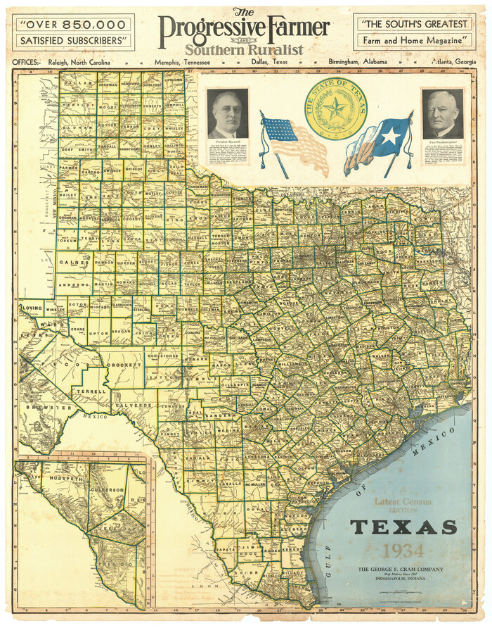 97098, Texas, General Map Collection