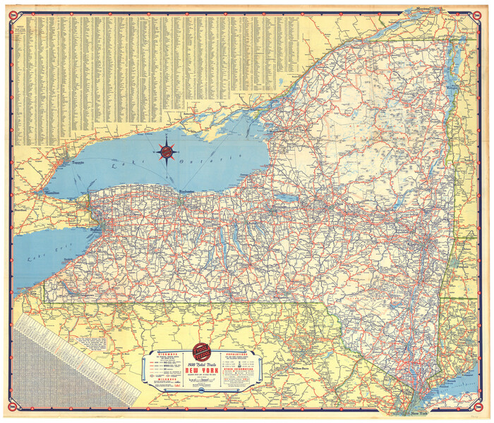 97111, 1938 Tydol Trails New York, General Map Collection