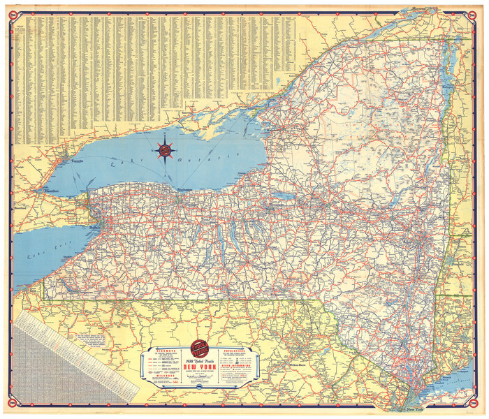 97111, 1938 Tydol Trails New York, General Map Collection