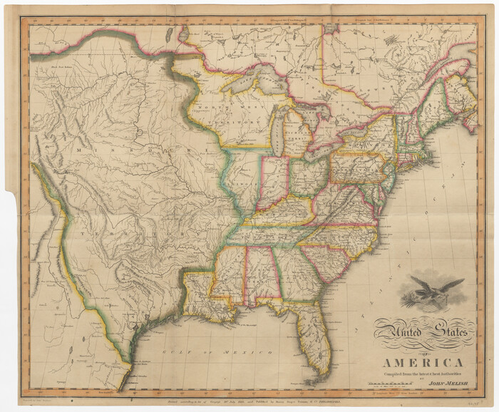 97135, United States of America compiled from the latest & best Authorities, General Map Collection