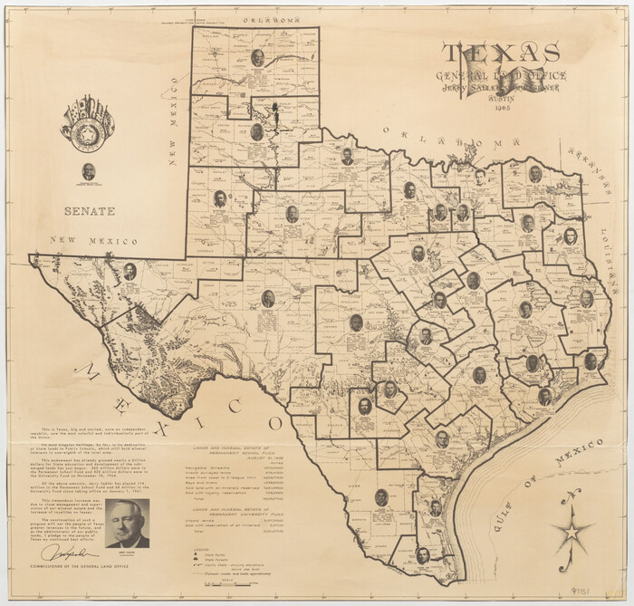 97151, Texas, General Map Collection