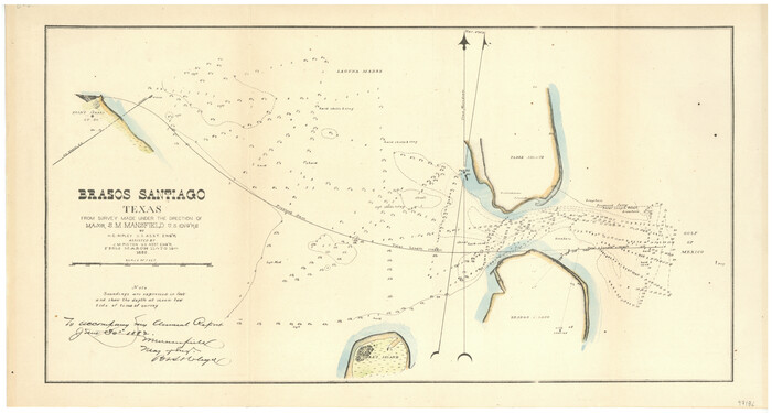 97186, Brazos Santiago, Texas, General Map Collection