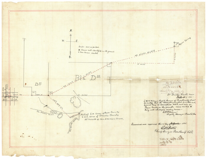 97199, Terrell County Sketch File 42, General Map Collection