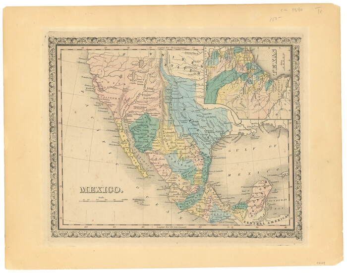 97279, Mexico, General Map Collection
