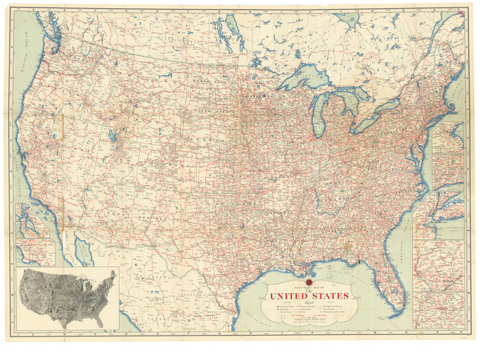 97285, A New Map of the United States, General Map Collection