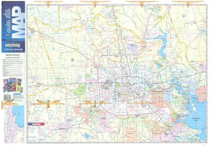 97290, Houston, Texas Regional Map, General Map Collection