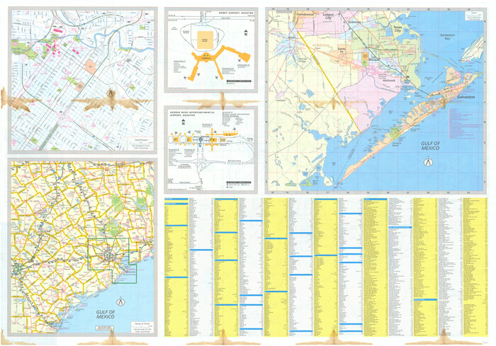 97291, Houston, Texas Regional Map, General Map Collection